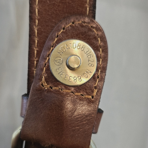 Patricia Nash Rich Brown Leather Crossbody Bag - Picture 8 of 10